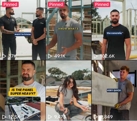 Consumer products founder producing social content at Halcyon studio