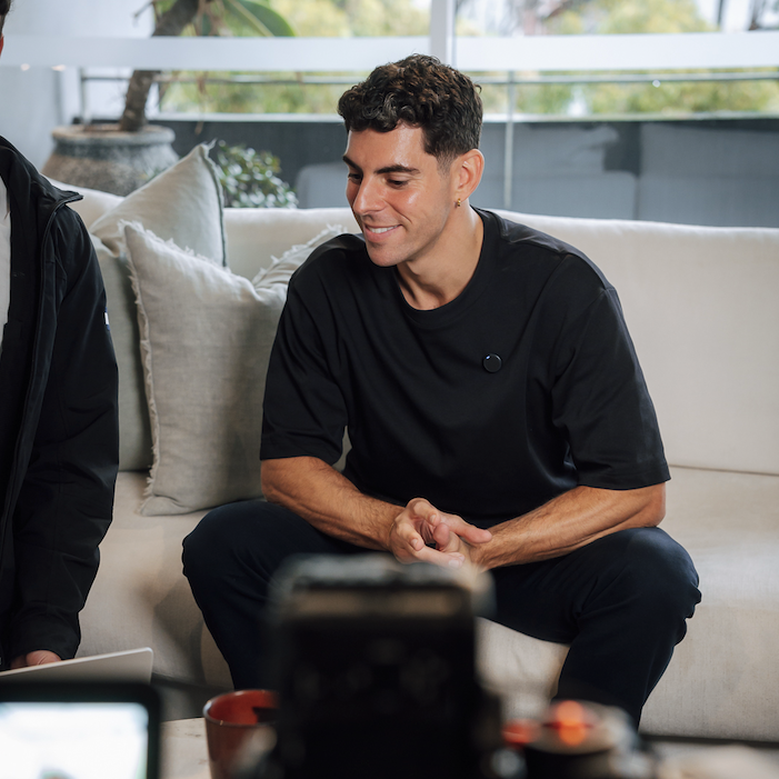 Content strategy meeting with client by Halcyon Agency Sydney