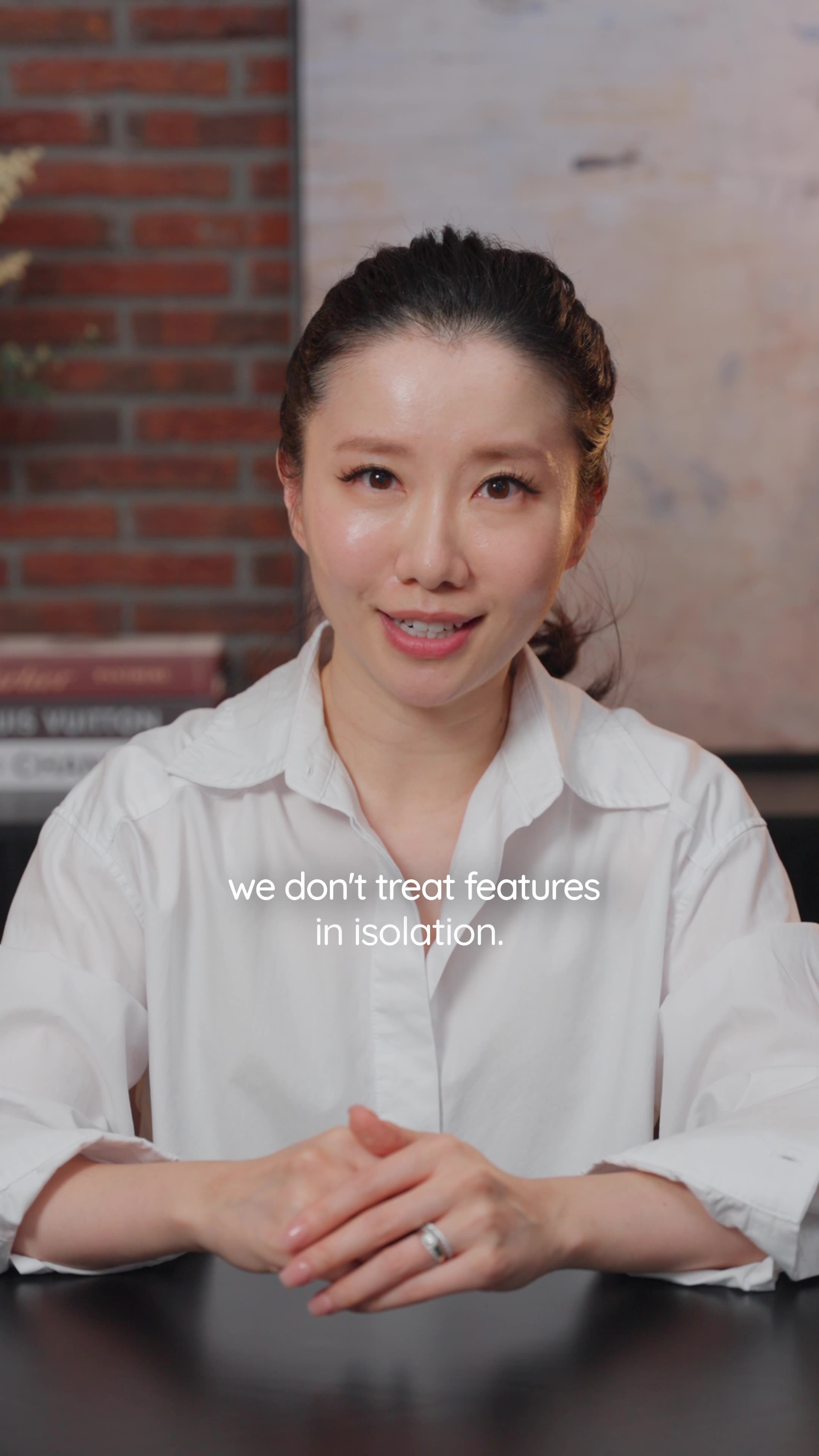 Client brand content filmed at Sydney professional video studio